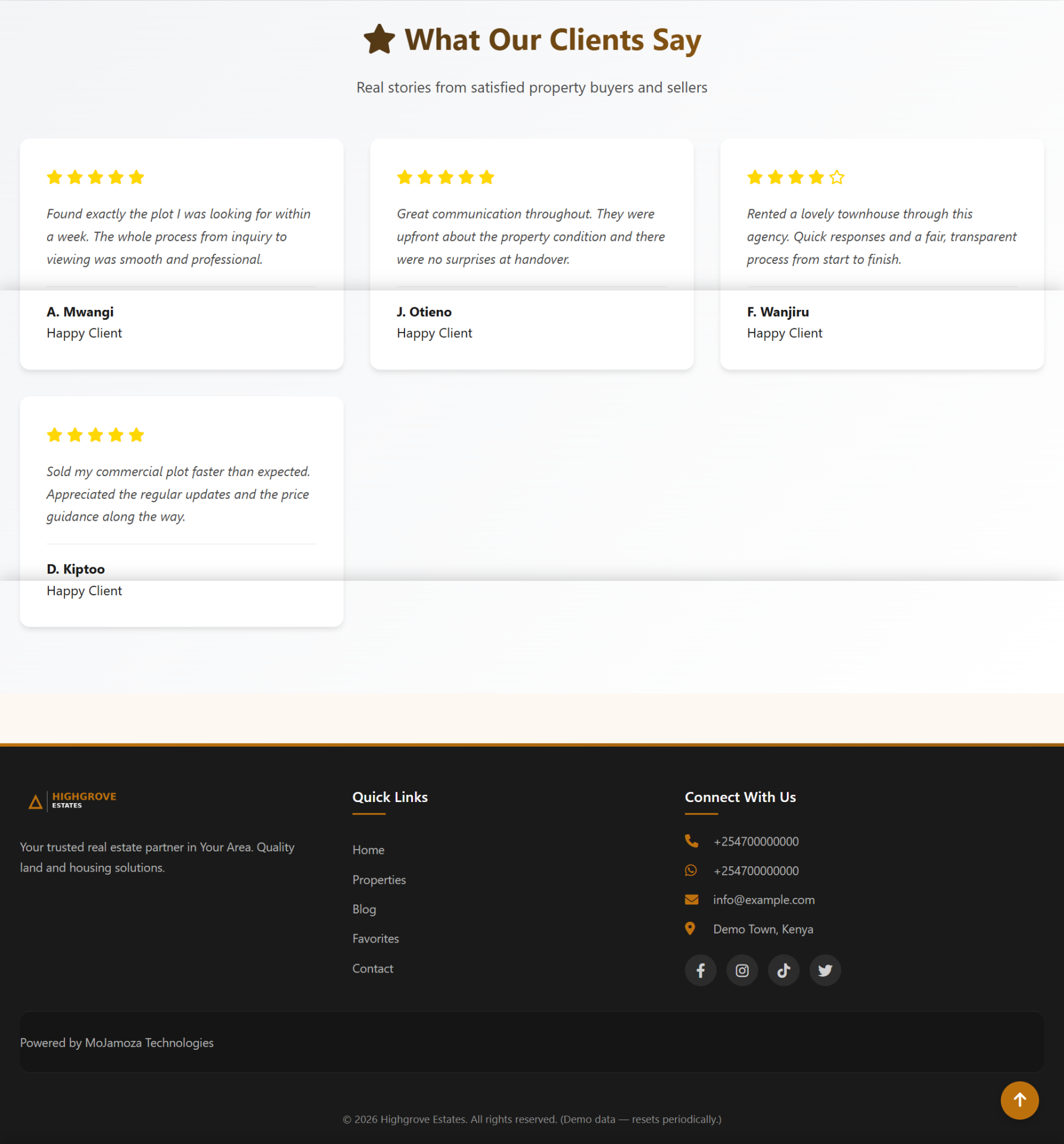 Real Estate Management System